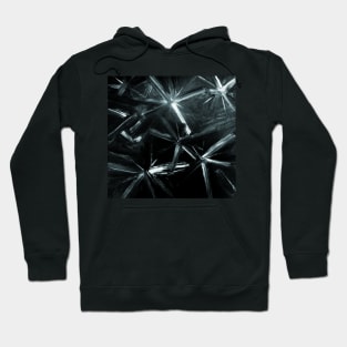 Painted Stars In Black And White Picture Hoodie